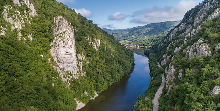 Rock Sculpture of Decebalus, Romania